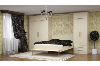 Комплект мебели со шкаф-кроватью трансформер Ратмир в Октябрьском - oktyabrskoe.mebel54.com | фото