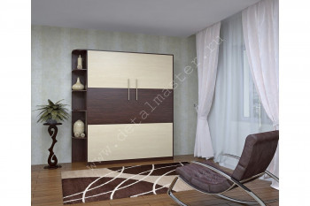 Комплект мебели со шкаф-кроватью трансформер Ульяна в Октябрьском - oktyabrskoe.mebel54.com | фото