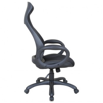 Кресло офисное BRABIX Genesis EX-517 (черное) в Октябрьском - oktyabrskoe.mebel54.com | фото