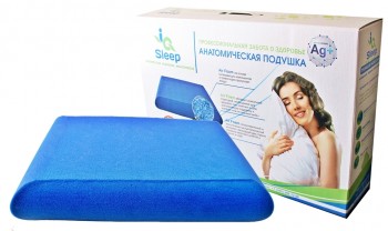 Ортопедическая подушка IQ Sleep (Слип) 570*400*130 мм в Октябрьском - oktyabrskoe.mebel54.com | фото