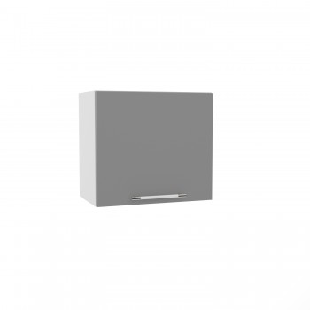 Ройс ВПГ 500 Шкаф верхний горизонтальный высокий (Графит софт/корпус Серый) в Октябрьском - oktyabrskoe.mebel54.com | фото